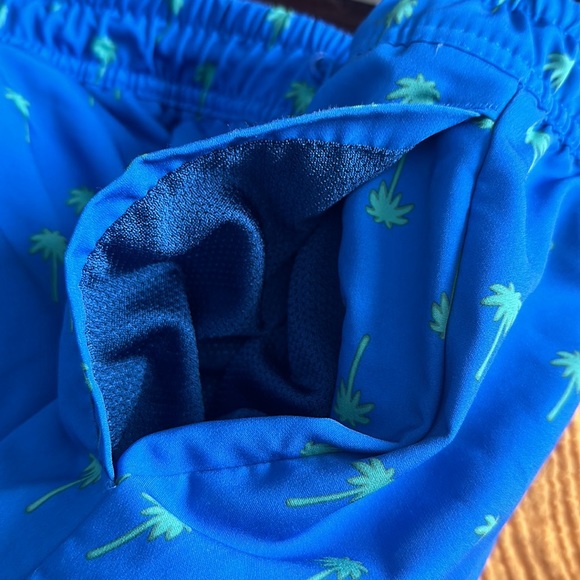 Blue Sperry Bathing suite with palm tree designs size XL - Picture 4 of 6